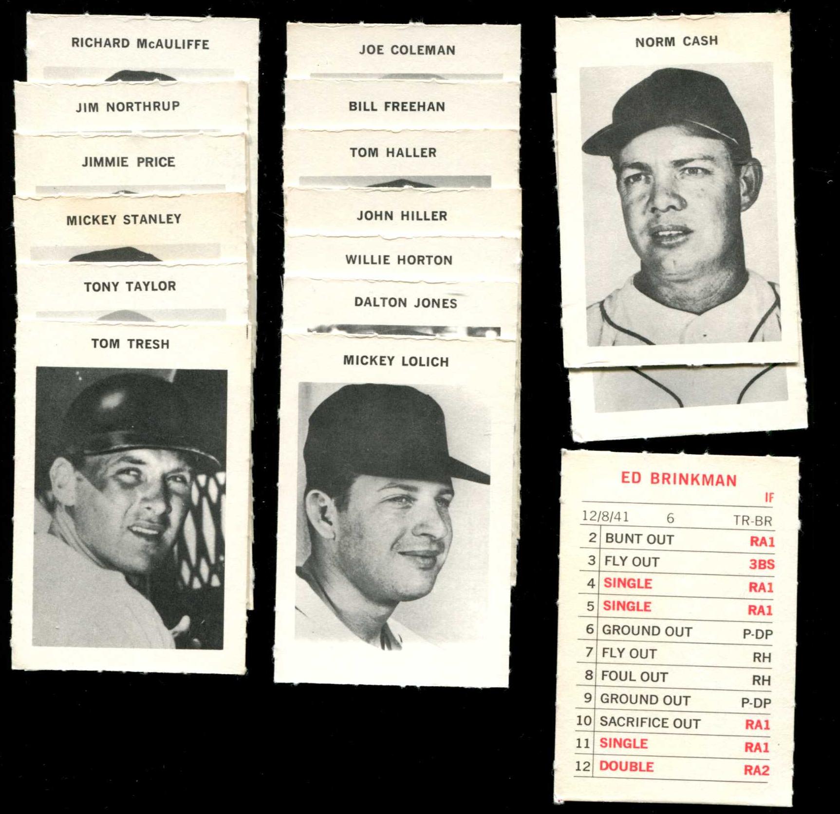   Tigers - 1972 Milton Bradley - Near Team Set/Lot (16/20 cards) Baseball cards value