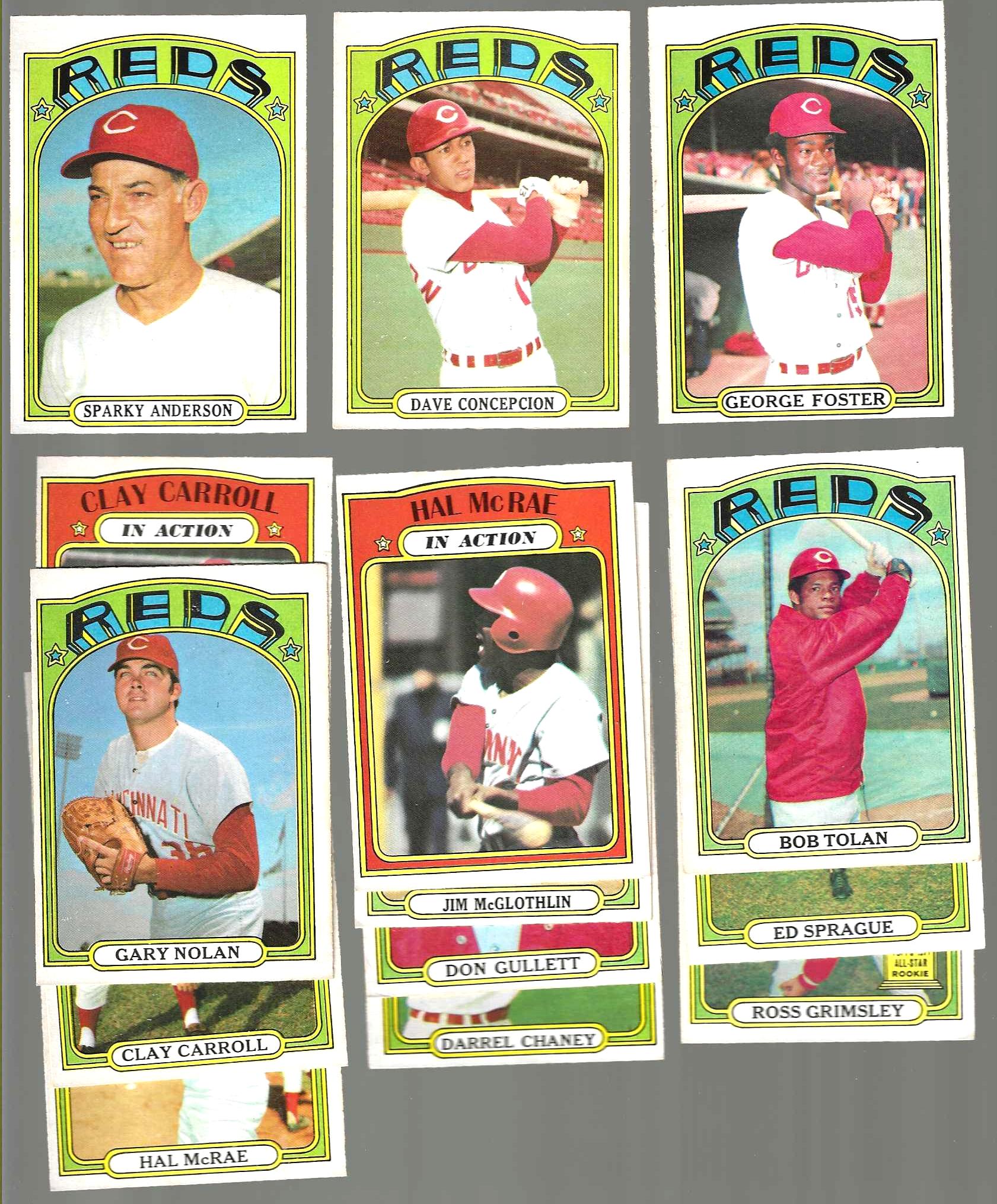 1972 O-Pee-Chee/OPC  - Reds - Starter Team Set (13/21) Baseball cards value