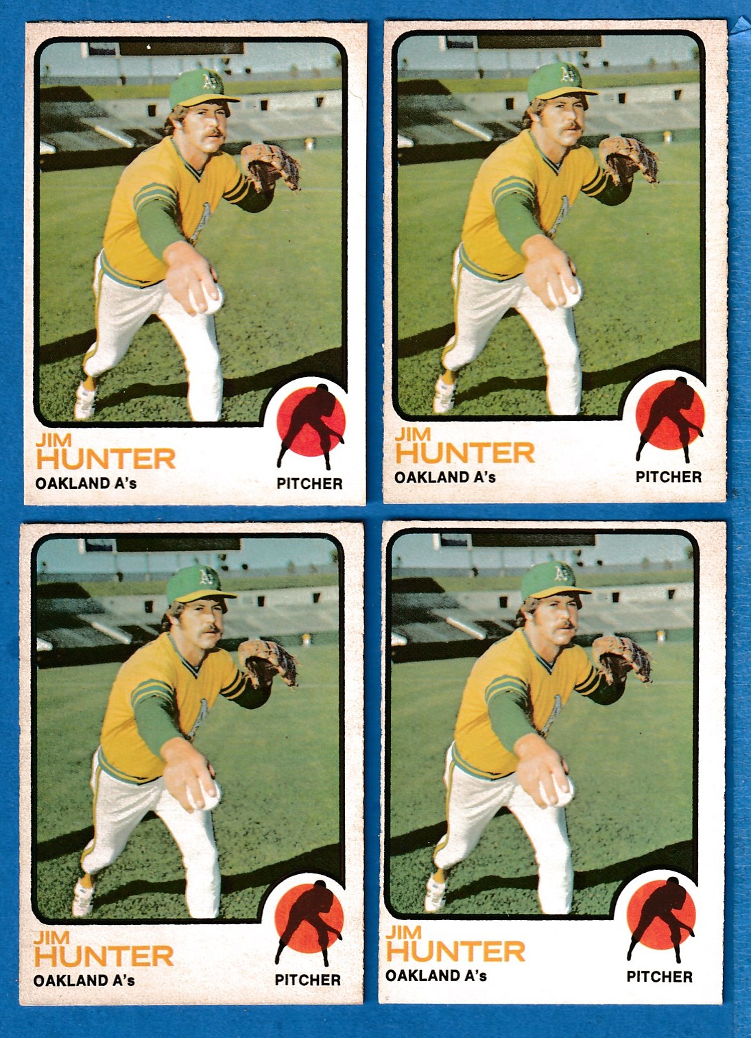 1973 O-Pee-Chee/OPC #235 Jim Hunter (A's) Baseball cards value