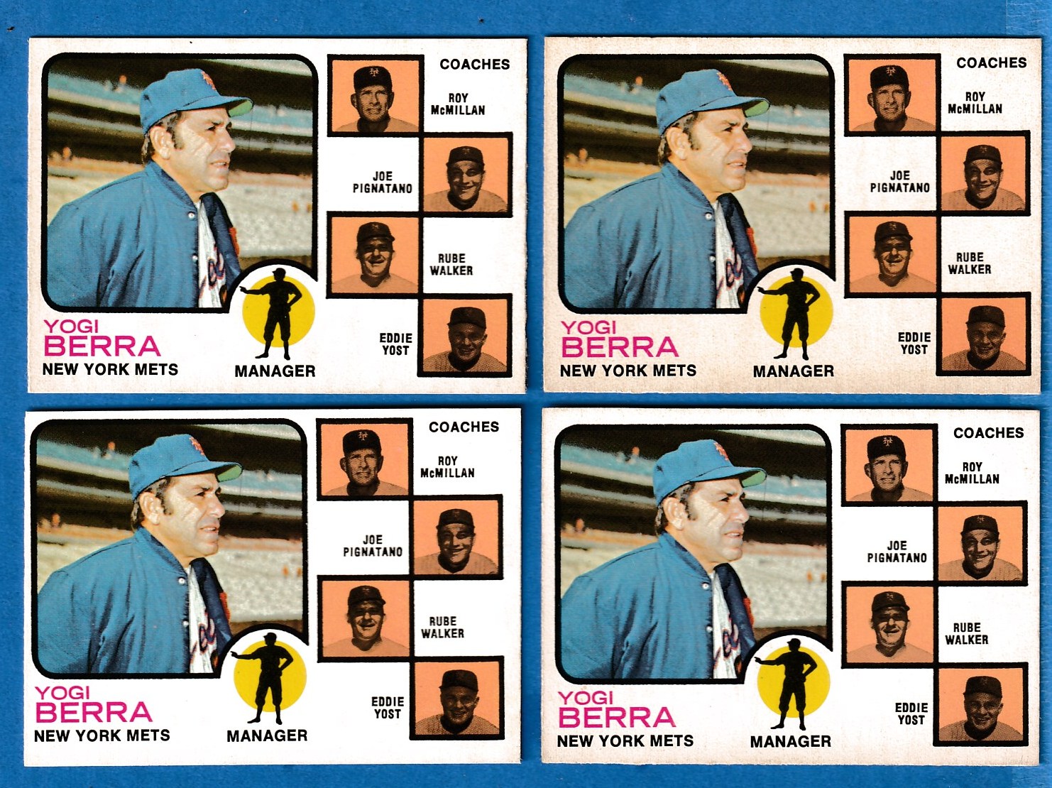 1973 O-Pee-Chee/OPC #257 Yogi Berra Mgr (Mets) Baseball cards value