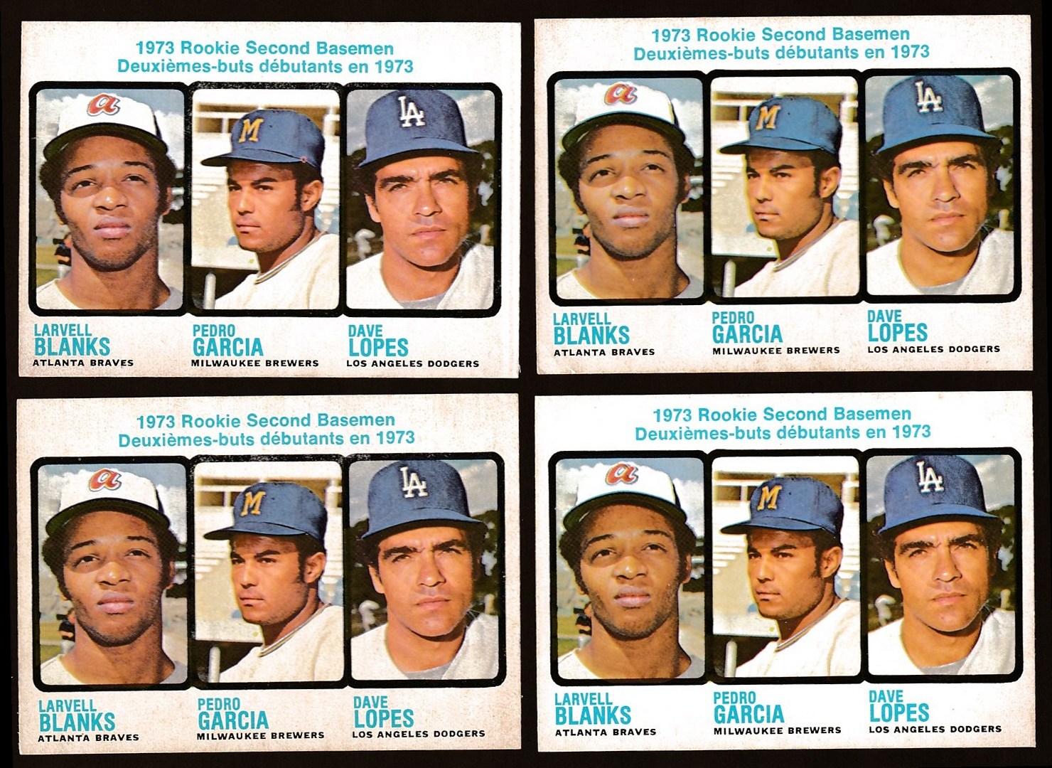 1973 O-Pee-Chee/OPC #609 Davey Lopes ROOKIE 2nd basemen (Dodgers) Baseball cards value