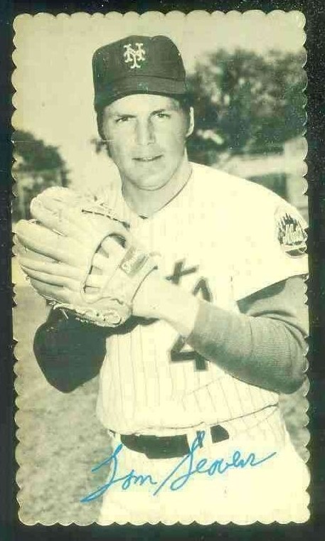 1974 Topps DECKLE EDGE # 9 Tom Seaver (Mets) Baseball cards value