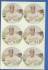 1974 McDonald's Padres -  COMPLETE SHEET of (6) WILLIE McCOVEY discs