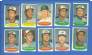  Expos - 1974 Topps Stamps COMPLETE TEAM SET (10 stamps)
