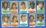  Rangers - 1974 Topps Stamps COMPLETE TEAM SET (10 stamps)