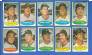  Tigers - 1974 Topps Stamps COMPLETE TEAM SET (10 stamps)