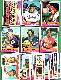  INDIANS - 1976 OPC/O-Pee-Chee - COMPLETE TEAM SET (25)