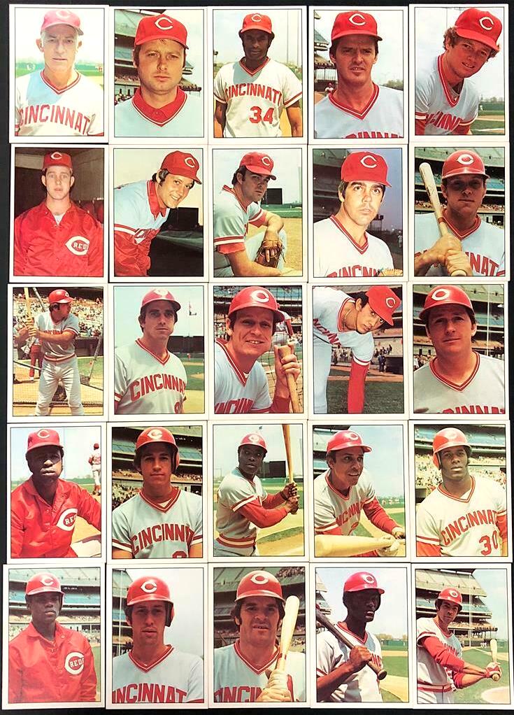 1976 SSPC  - Reds COMPLETE TEAM SET (26) + (4) Bonus cards Baseball cards value