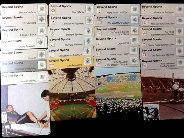 1977-1979 Sportscaster BEYOND SPORTS - LOT/Near Set of (45) different Baseball cards value