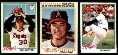 1978 O-Pee-Chee/OPC - Angels COMPLETE TEAM SET (8)