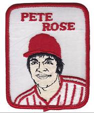1978/79 Penn Emblem Baseball Patch # 73 Pete Rose [Red Border] Baseball cards value