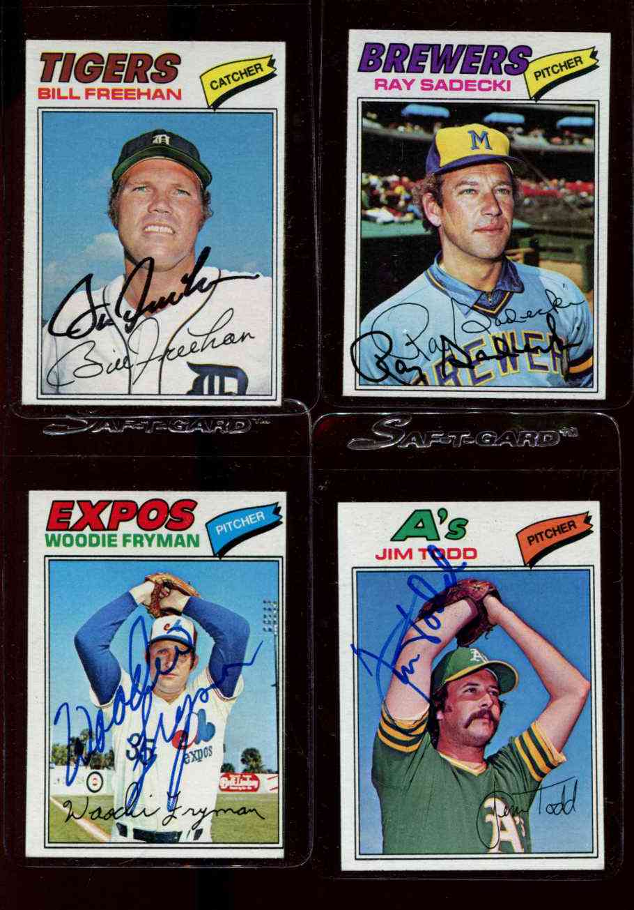 AUTOGRAPHED: 1977 Topps # 26 Ray Sadecki w/PSA/DNA LOA (deceased,Brewers) Baseball cards value
