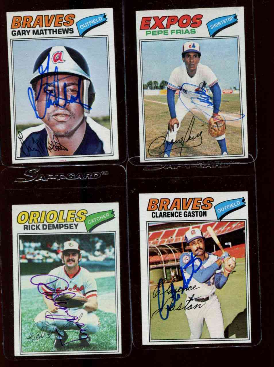 AUTOGRAPHED: 1977 Topps #194 Gary Matthews w/PSA/DNA Auction LOA (Braves) Baseball cards value