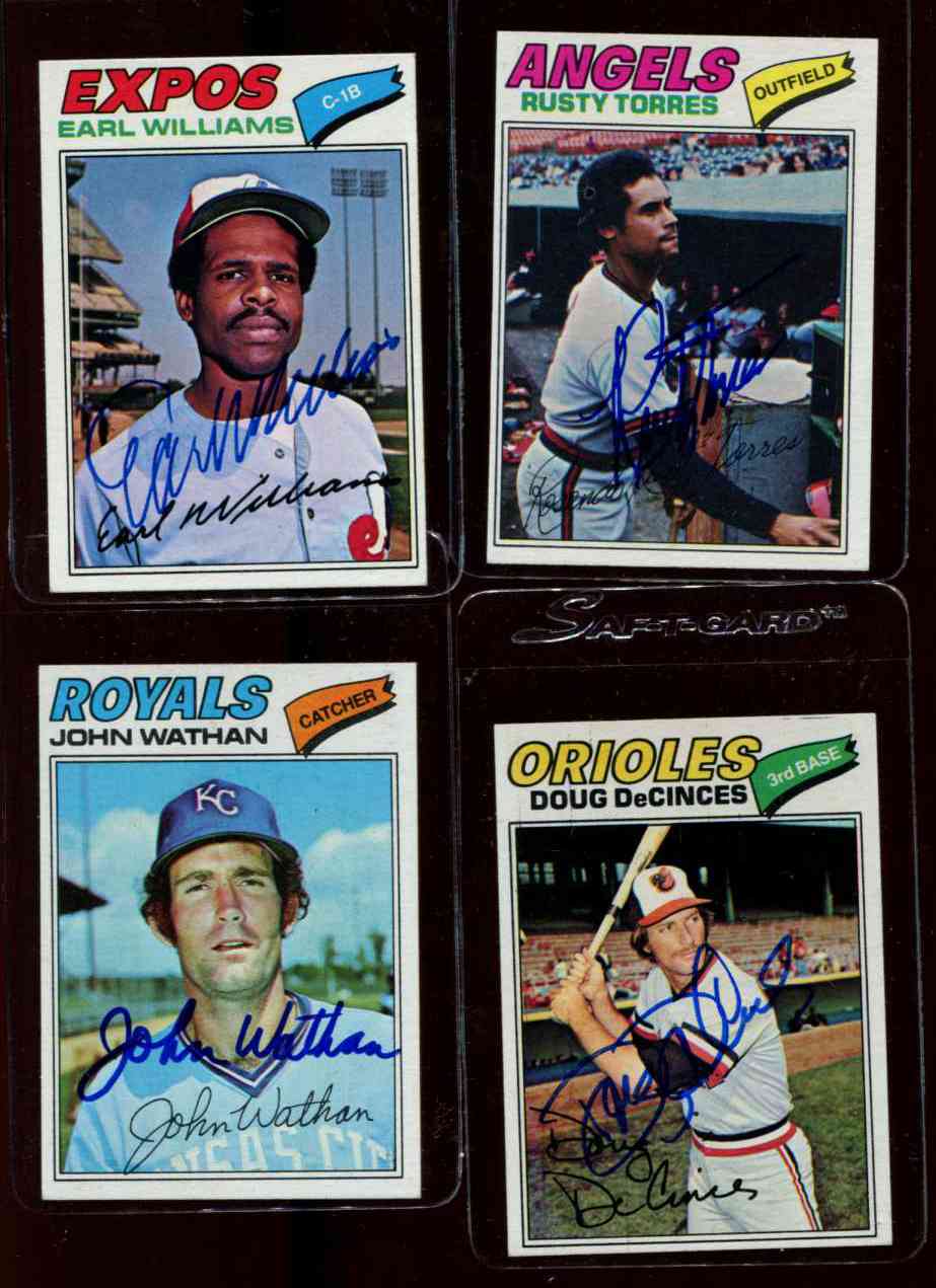 AUTOGRAPHED: 1977 Topps #216 Doug DeCinces w/PSA/DNA Auction LOA (Orioles) Baseball cards value