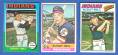  Buddy Bell - 1975 + 1976 + 1977 Topps cards