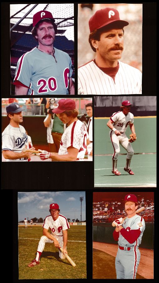 Mike Schmidt - Vintage 1970's - Lot of (6) original photos (Kodak) Baseball cards value