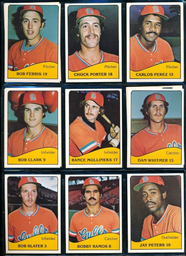  1979 TCMA Salt Lake City GULLS - Complete TEAM SET (23) Minor League Baseball cards value