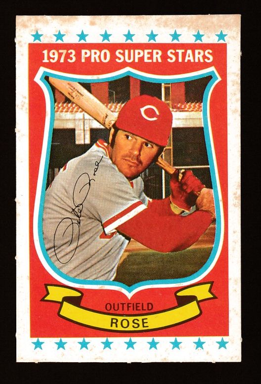 1973 Kellogg's # 6 Pete Rose (Reds)