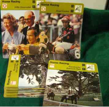 1977-1979 Sportscaster HORSE RACING & other - LOT/Starter Set of (54) diff. Baseball cards value