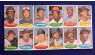 1974 Topps STAMPS SHEET #.6 Phil Niekro, Jim Wynn, Bobby Bonds