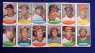 1974 Topps STAMPS SHEET #.8 Steve Carlton, Reggie Jackson, Orlando Cepeda