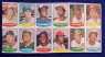 1974 Topps STAMPS SHEET #11 Dusty Baker, Larry Bowa, Joe Rudi