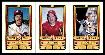 1983 Perma-Graphic 3-card PROOF SHEET - w/Pete Rose,Mike Schmidt...