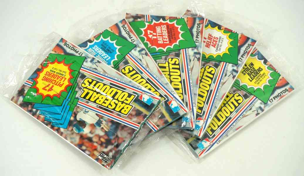 1983 Topps CAREER LEADERS FOLDOUTS - COMPLETE SET (5 Foldouts=85 cards) Baseball cards value