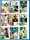 1984 Nestle/Topps -  Tim Raines on 9-CARD UNCUT PANEL