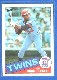 1985 Topps #536 Kirby Puckett ROOKIE (Twins)