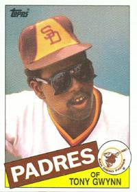 Tony Gwynn - 1985 Topps TIFFANY #660 (Padres) Baseball cards value