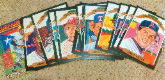 1987 Donruss SUPER  Diamond Kings- Set of (27) w/CLEMENTE LARGE PUZZLE