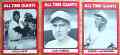  1980 TCMA All-Time GIANTS - Complete Set of 12 cards