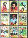  CARDINALS (9) - 1981 O-Pee-Chee/OPC COMPLETE TEAM SET