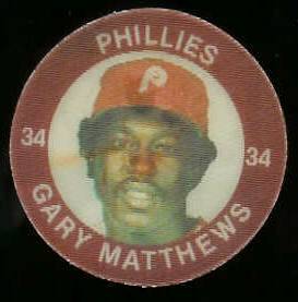 1984 JOHN DENNY PHILLIES  7-11 SLURPEE 3-D COIN LOT OF 2 