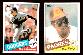 1985 Topps -  TONY GWYNN (flat)/Tom Niedenfuer - DOUBLE FACED card