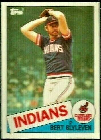   Indians (25+1) - 1985 Topps TIFFANY - COMPLETE MASTER TEAM SET Baseball cards value