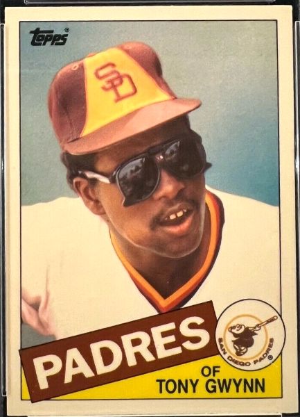   Padres (26+1) - 1985 Topps TIFFANY - COMPLETE Team Set + (1) bonus Baseball cards value