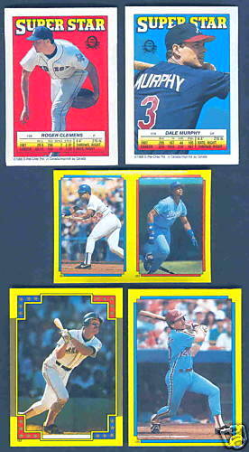  PIRATES - 1989 OPC/O-Pee-Chee SUPER STAR STICKERS MASTER TEAM SET (16) Baseball cards value