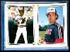 Barry Bonds - 1987 O-Pee-Chee STICKERS - Complete Team set (10) w/ROOKIE !