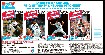 1986 Drake's - 4-Card PANEL - Roger Clemens/Jack Morris ...