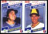  STEVE GARVEY / F. Valenzuela 1987 M&M's MINT 2-card PANEL (Padres/Dodgers)