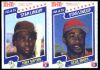  TONY GWYNN / OZZIE SMITH - 1987 M&M's MINT 2-card PANEL (Padres/Cardinals)