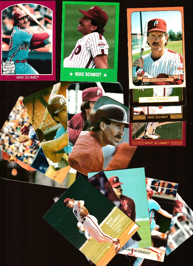 Mike Schmidt -  Lot of (15) different 'Broders' cards Baseball cards value