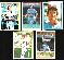 Mike Schmidt -  1983-1987 TOPPS Glossy All-Stars - Lot of (4) diff.