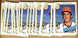  #.9 Nolan Ryan - LOT OF (18) 1980 Burger King 'Pitch, Hit & Run' (Astros)