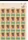  Jackie Robinson - 1982 U.S. Postage Stamp - 20-Stamp Panel