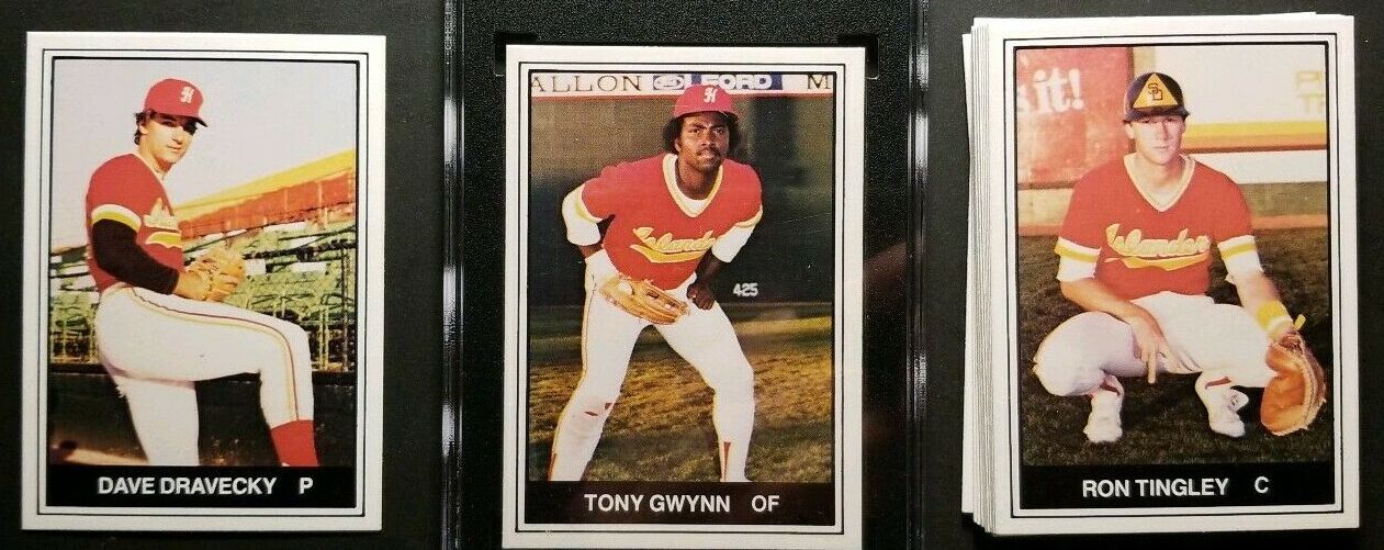 Tony Gwynn - 1982 HAWAII ISLANDERS - Minor League TEAM SET (Padres) Baseball cards value