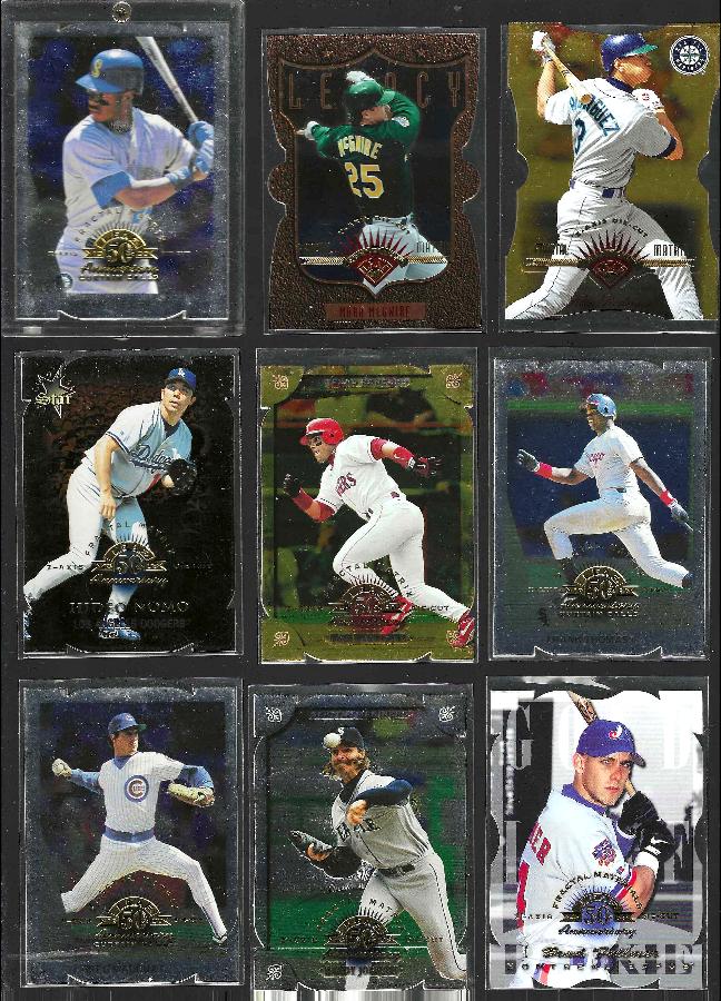 Frank Thomas - 1998 Leaf Fractal Matrix #157 SILVER X-Axis DIE-CUT Baseball cards value