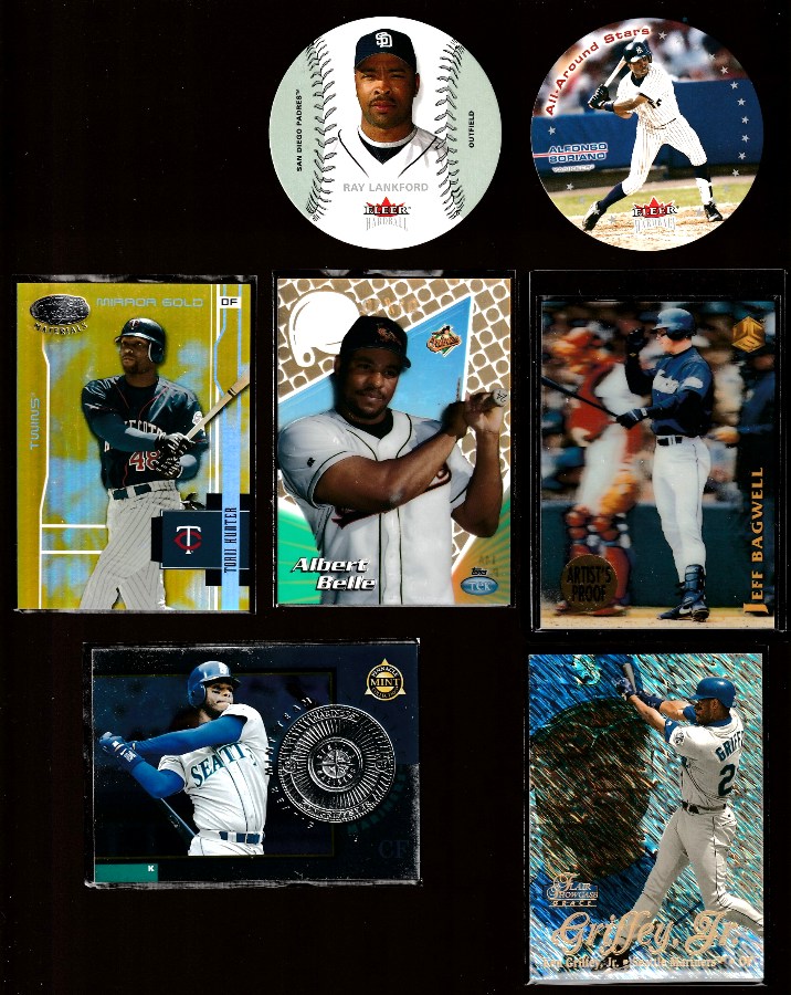 Ken Griffey Jr - 1998 Flair Showcase GRACE [Sec 2 Row 1 Seat 1] Baseball cards value